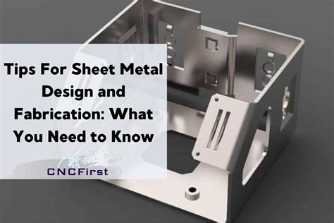 sheet metal design techniques